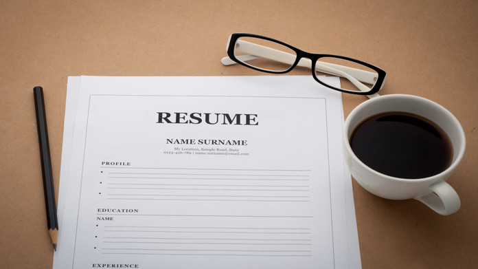 Resume writting business