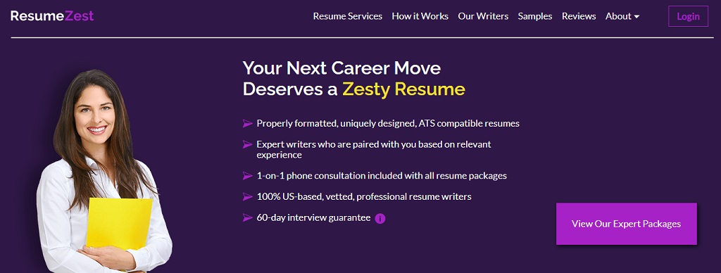 Aviation Resume Writing Services Resume Zest Hero Section