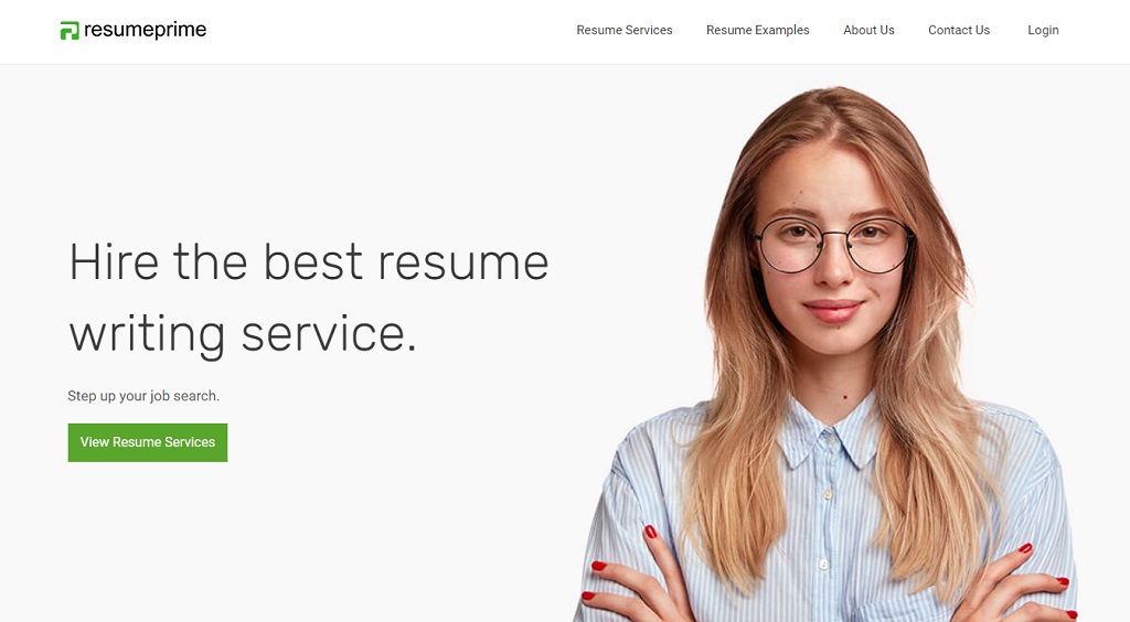 Hero Section Of Resume Prime As One Of The Best Cyber Security Resume Writing Services