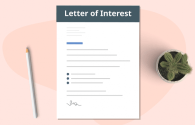 letter of interest vs cover letter